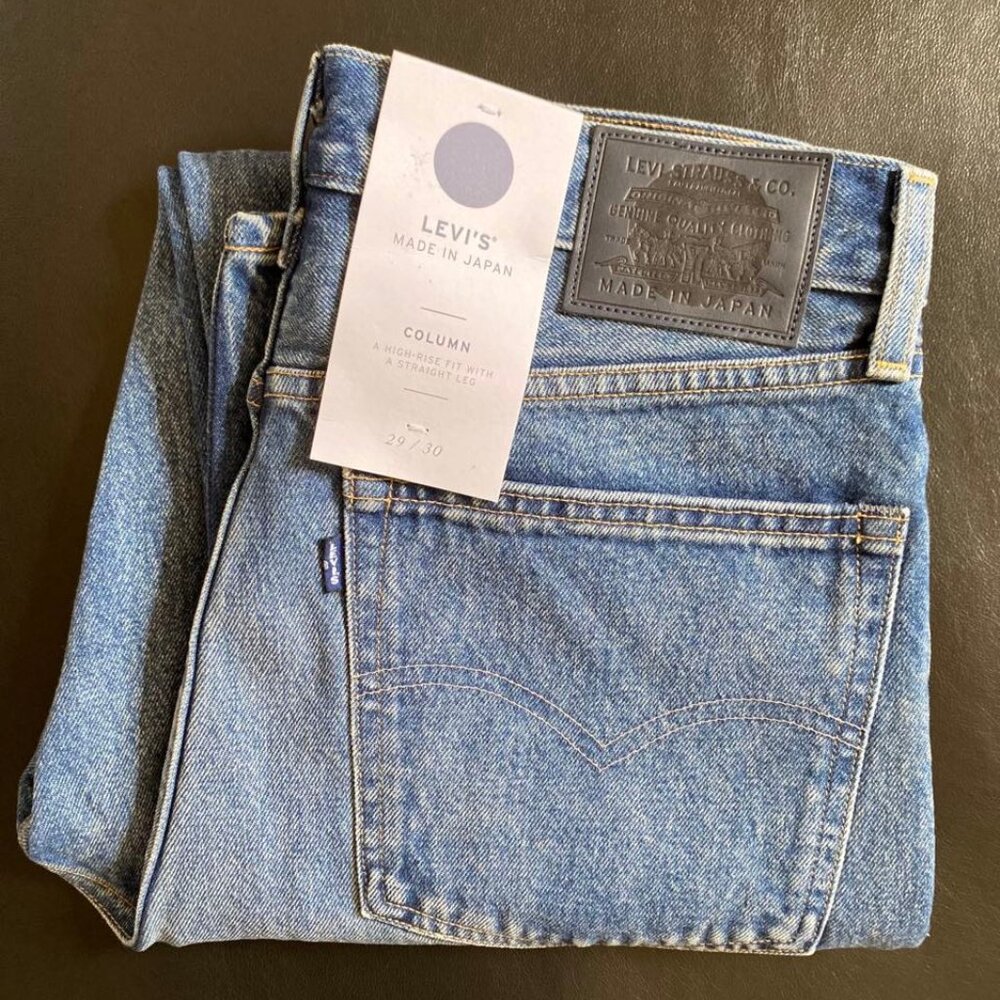 LEVI'S: Column Jeans Made in Japan (Size: 29/30) *NWT*